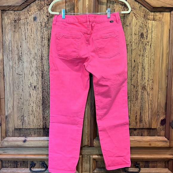 Jag Jeans Size 8 Pink Denim Slim Ankle Stretch Y2K - Picture 4 of 7